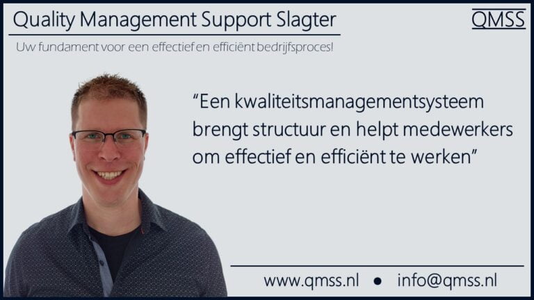 Kwaliteitsmanagementsysteem QMSS Groningen Drenthe Friesland